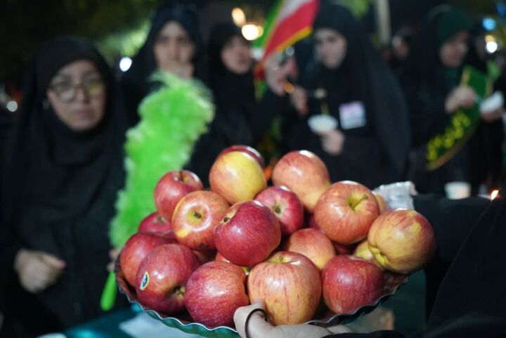 استمرار همدلی‌های شبانه خمام با شمیم عطر رضوی