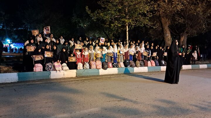 اجتماع «معصومه‌های وطن» در طاق‌بستان کرمانشاه برگزار شد