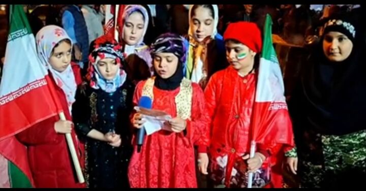 دکلمه خوانی به زبان کوردی، با صدای دختر مسجدی کانون بیلوار