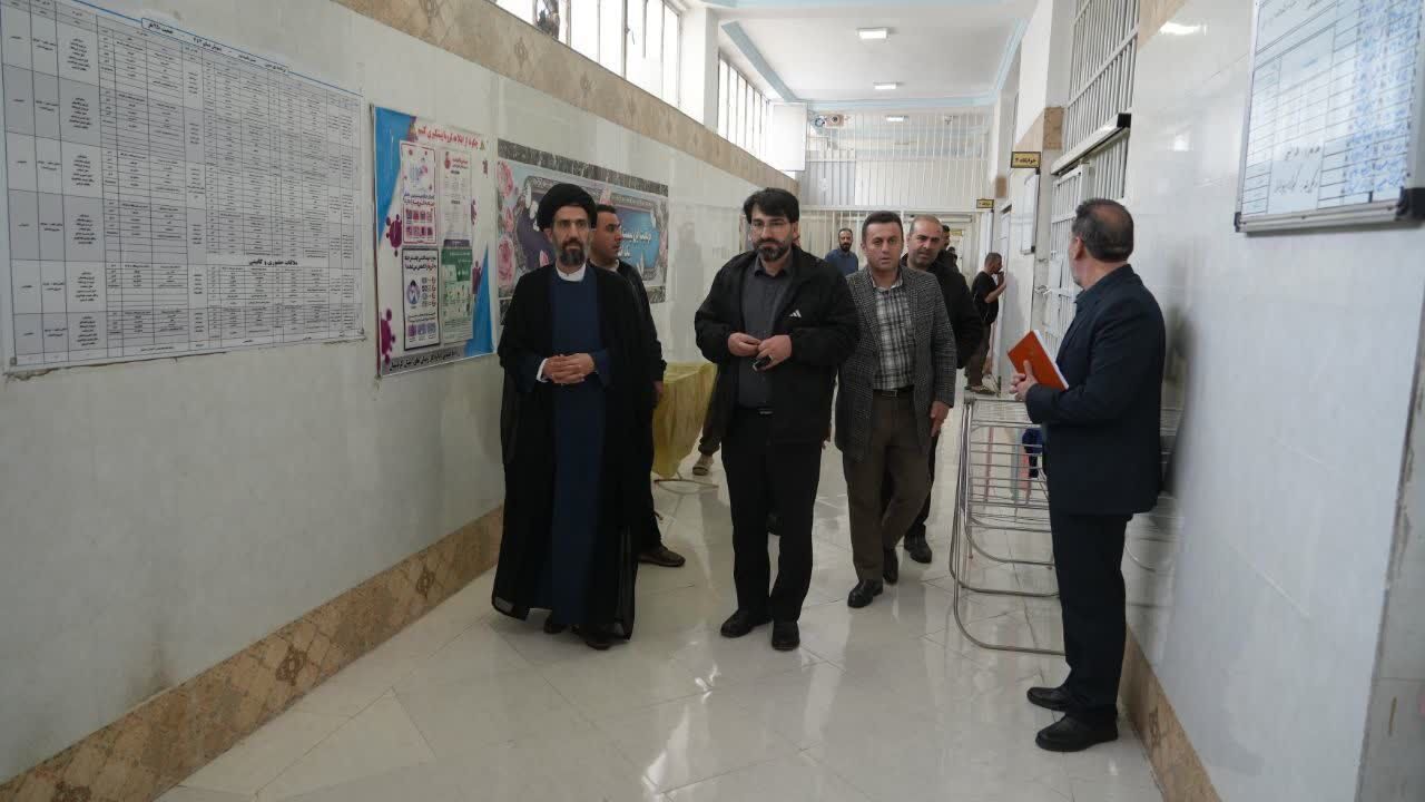 بازدید سرزده رئیس‌کل دادگستری کردستان از زندان سنندج