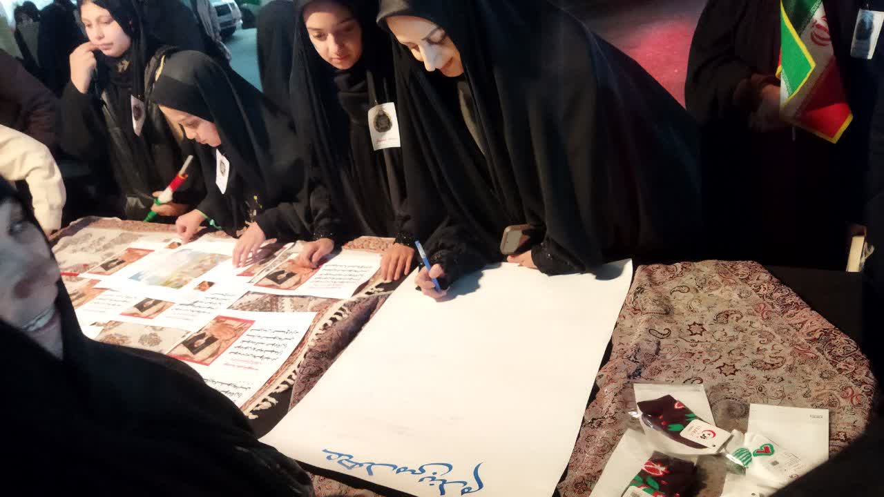 فعالیت کانون فرهنگی هنری فجر انقلاب شاهرود در شب های اقتدار