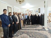 دیدار فعالان کانون فرهنگی هنری خاتم الانبیاء بیرجند با خانواده شهید یوسفی