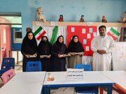 تجلیل و تکریم از مدیران خواهر کانون‌های فرهنگی و هنری مساجد در میرجاوه ‌