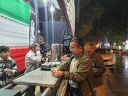 حضور جهادی بچه‌های کانون فرهنگی هنری صاحب‌الزمان(ع) در اجتماعات شبانه