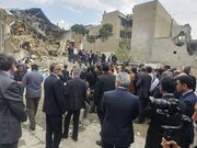 سفرا و خبرنگاران خارجی از بناهای تاریخی خسارت‌دیده پایتخت در جنگ رمضان بازدید کردند