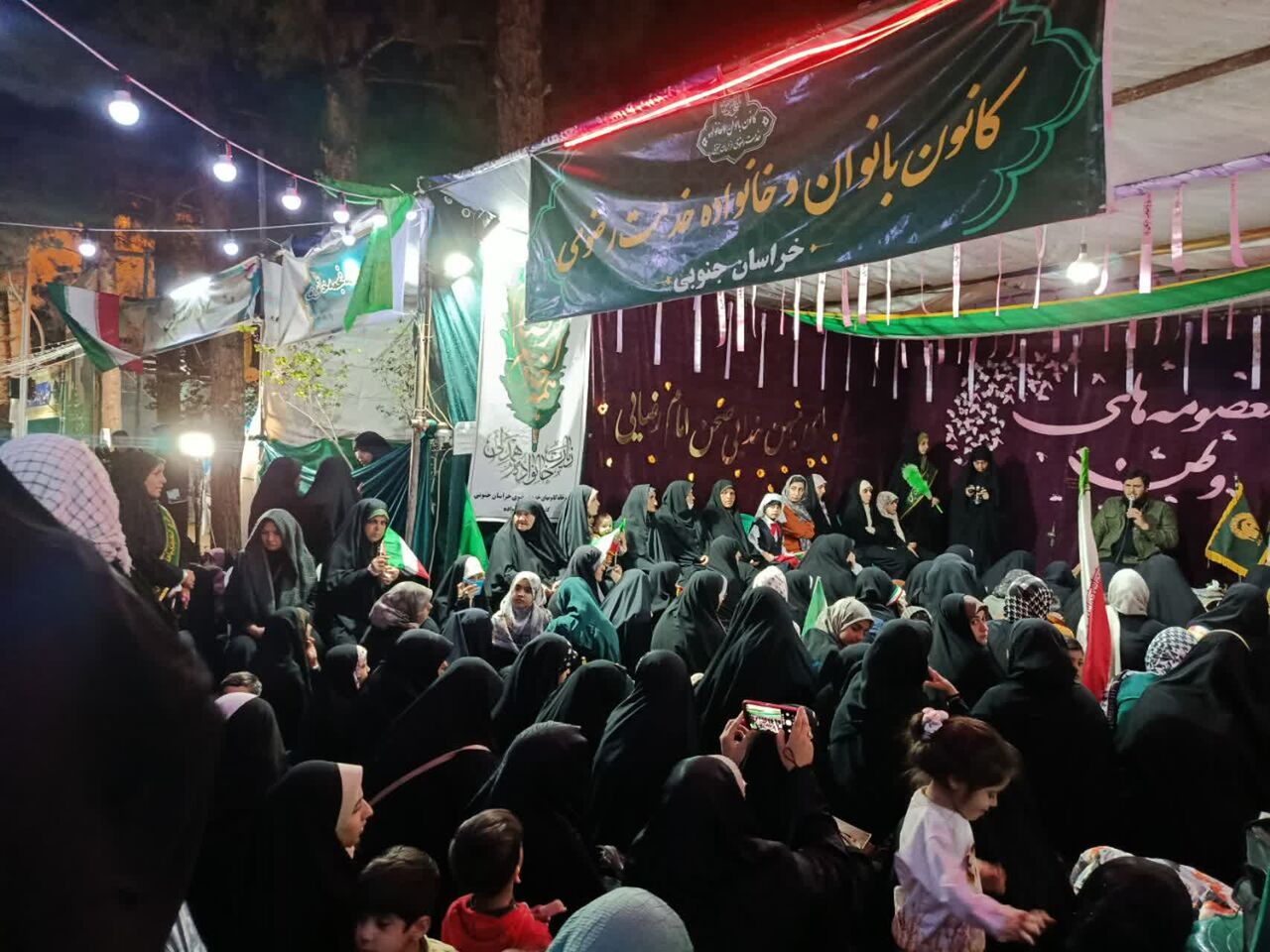 تجلی «حیای فاطمی» در کویر؛ حماسه دختران بیرجندی در اجتماع معصومه‌های وطن