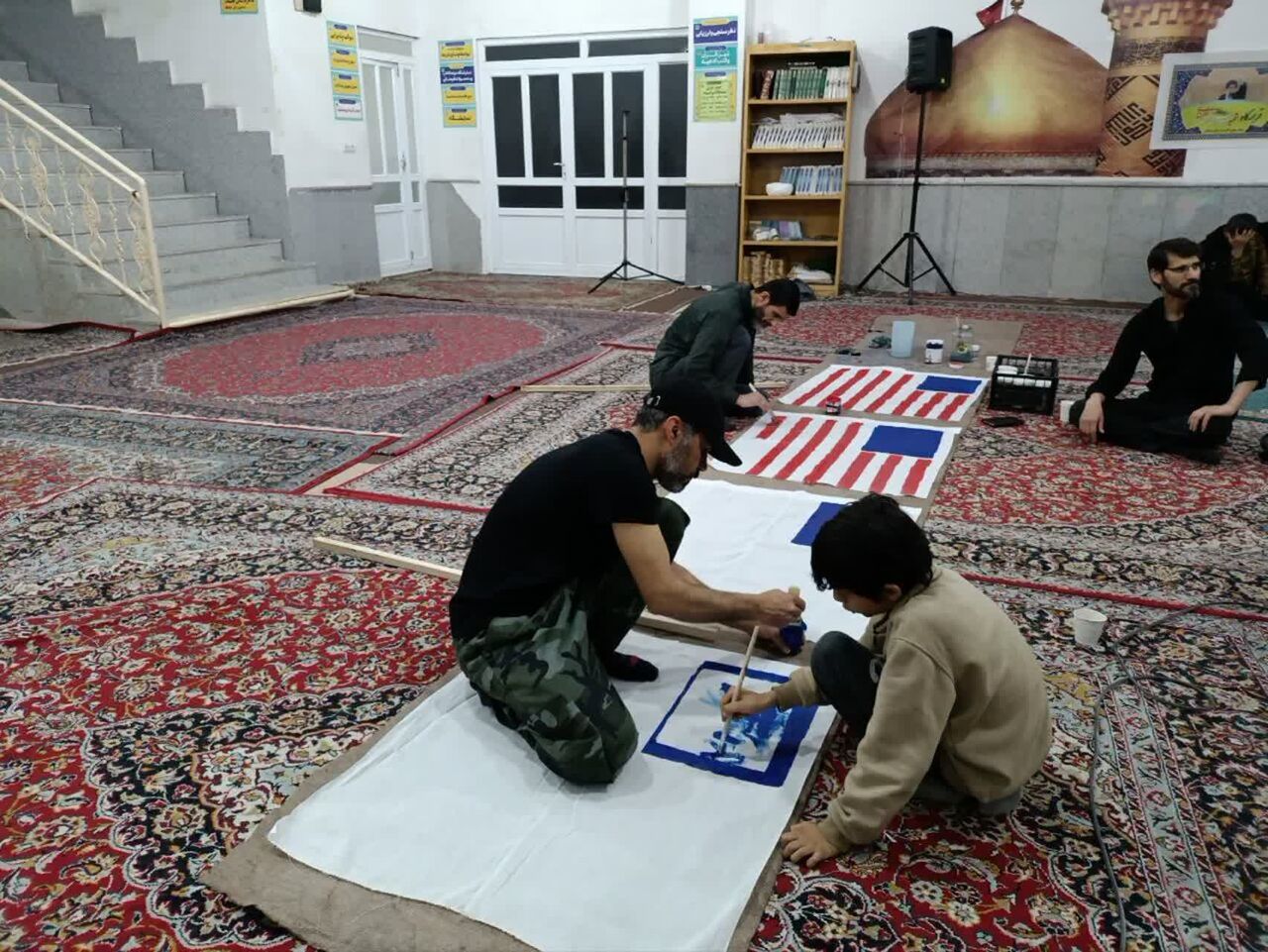 لردگان در موج پیام‌های وطن‌دوستی؛ کانون فرهنگی «نسیم صبا» خیابان‌ها را به شور ملی آراسته کرد