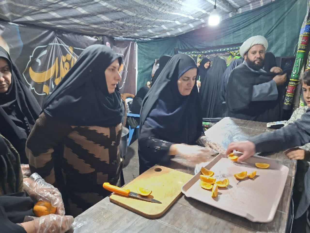 موکب شهدای امر به معروف، جلوه‌ای از خدمت بی‌منت و مشارکت مؤمنانه