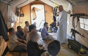 حضور آیت‌الله دژکام در خطوط مقدم جنوب کشور