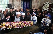 گلباران آرامگاه سعدی شیرازی