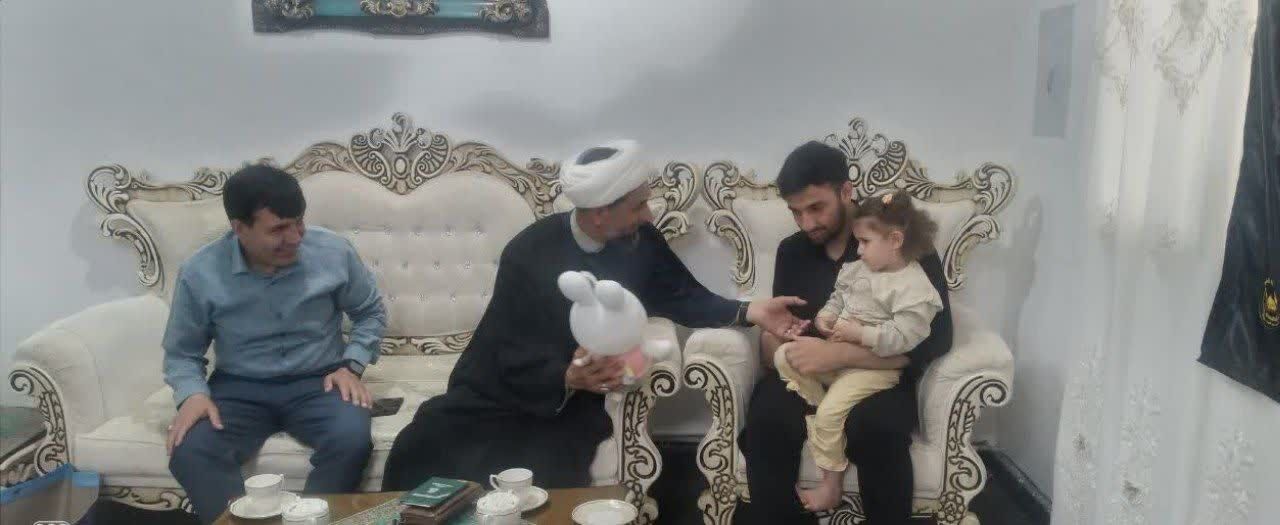 تکریم فرزندان شهید در منطقه پدافند هوایی شمال شرق