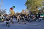 همایش بزرگ دوچرخه‌سواران در شهرکرد