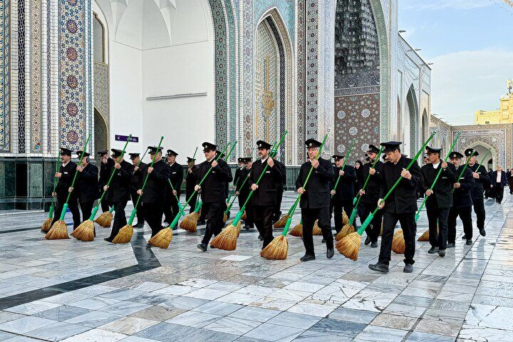 شکوفه های مقاومت، سفیران قرآن و فرهنگ در حرم امام رضا(ع)