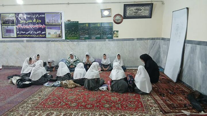 کانون فرهنگی هنری امامزاده سید ابراهیم(ع) لاهرود؛ سنگر دانایی در روزهای بحران