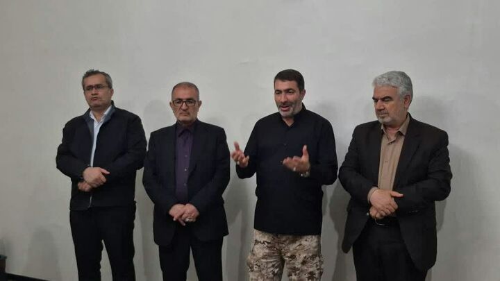 دیدار مسئولان کهگیلویه و بویراحمد با رزمندگان و مرزبانان تیپ ۴۸ فتح در مناطق مرزی جنوب کشور