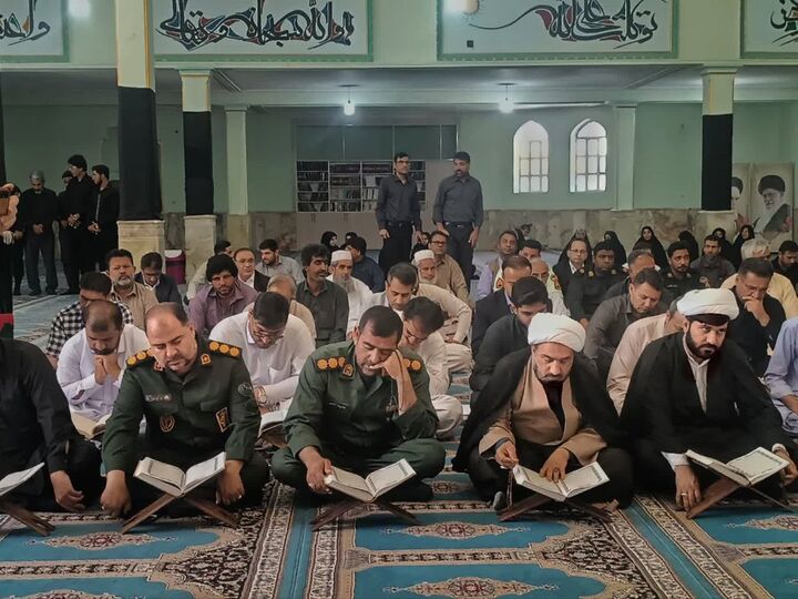 برگزاری محفل نورانی انس با قرآن کریم به میزبانی کانون فرهنگی و هنری  مسجد علی ابن ابیطالب  سراوان