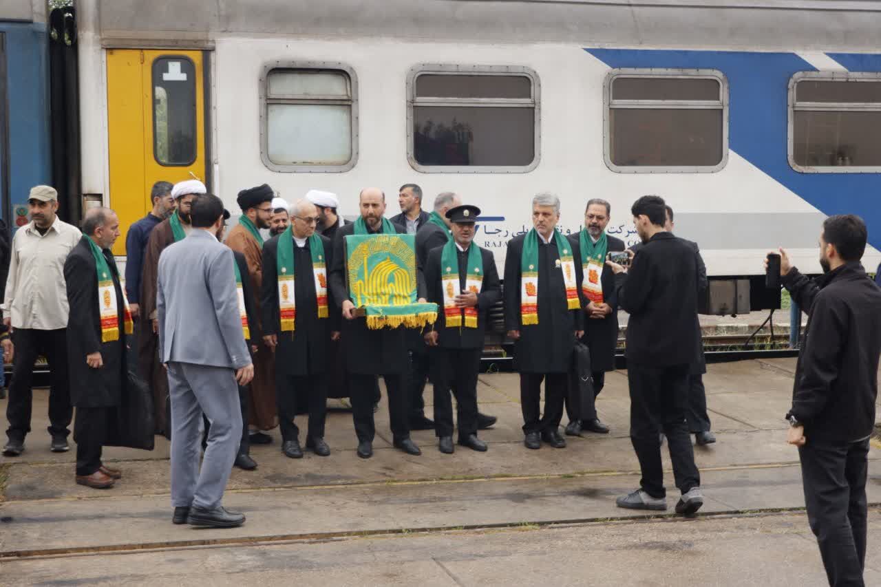 طنین عطر رضوی در مازندران؛کاروان زیر سایه خورشید در ایستگاه نوزدهم