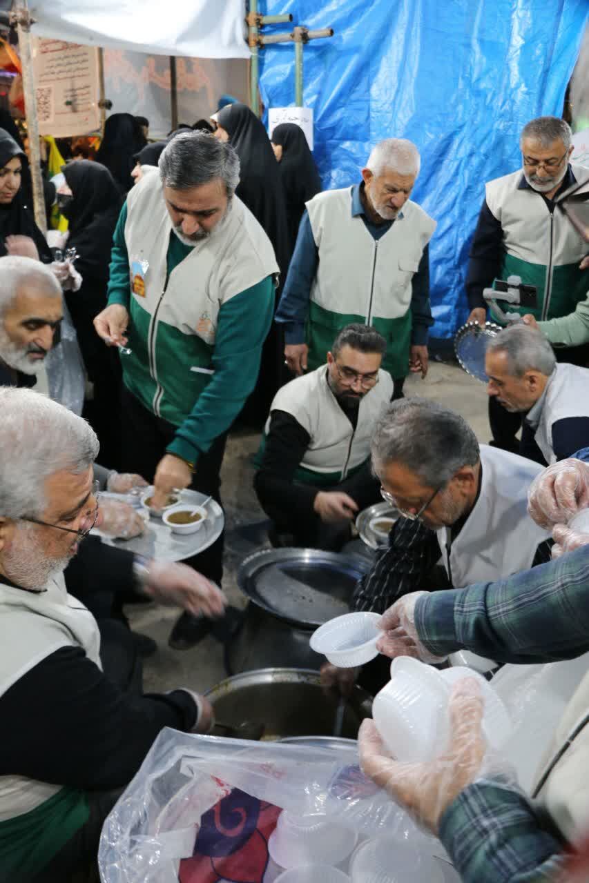 عطر حرم در کوچه پس کوچه‌های بهشهر