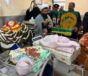 نخستین بانگ زندگی نوزادان با نوای دلنشین اذان و عطر رضوی