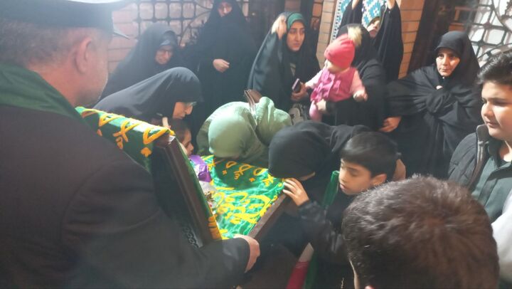 عطر حرم رضوی در کوچه‌پس‌کوچه‌های گیلان