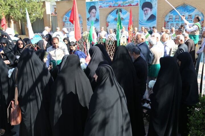 پیوند کرامت رضوی با فرهنگ شهادت در استان مرکزی تجلی یافت