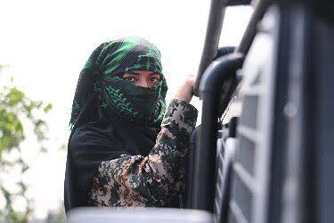 رژه اقتدار بانوان نقشآفرین در مشهدالرضا(ع)