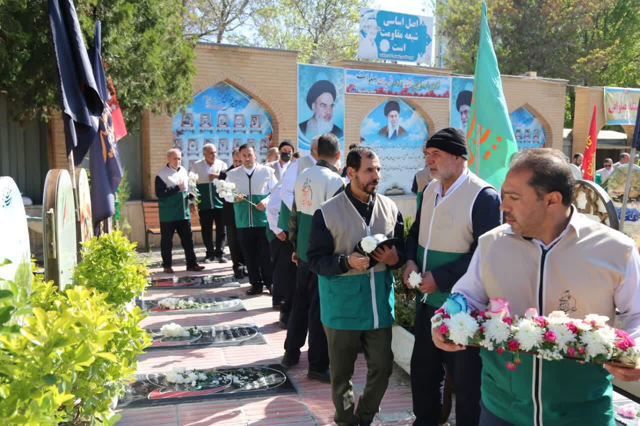 پیوند کرامت رضوی با فرهنگ شهادت در استان مرکزی تجلی یافت