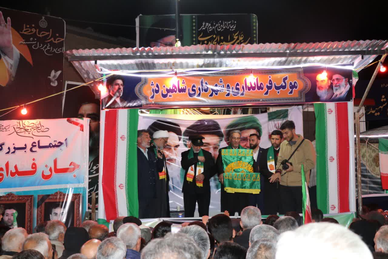 مسجد جامع شاهیندژ میزبان خادمان حرم رضوی
