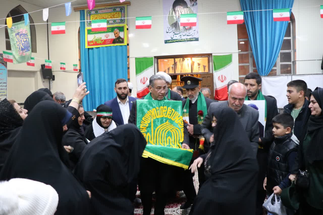 مسجد جامع شاهین‌دژ میزبان خادمان حرم رضوی
