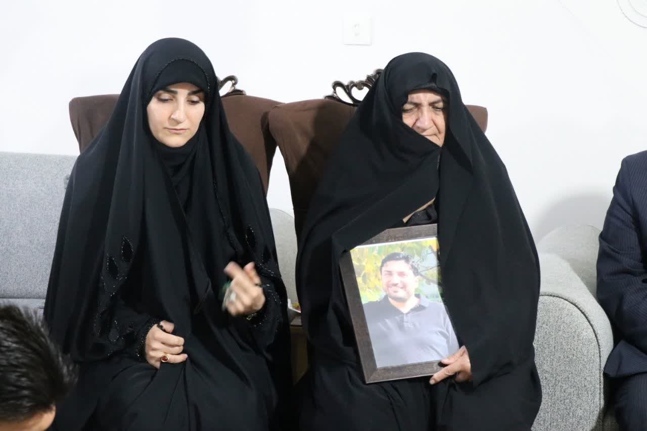 عطر حرم و یاد شهید «عبادی» در قاب خانواده