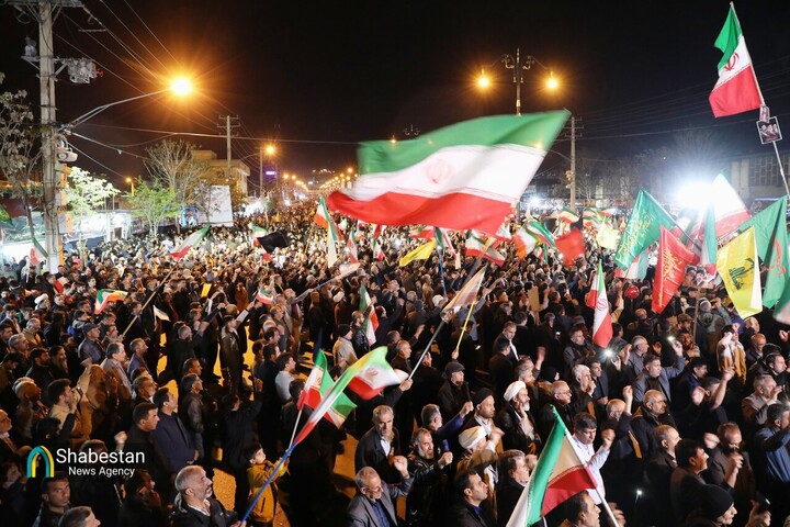 گچسارانی ها ۵۴ مین موج خروشان شبانه را برگزار کردند