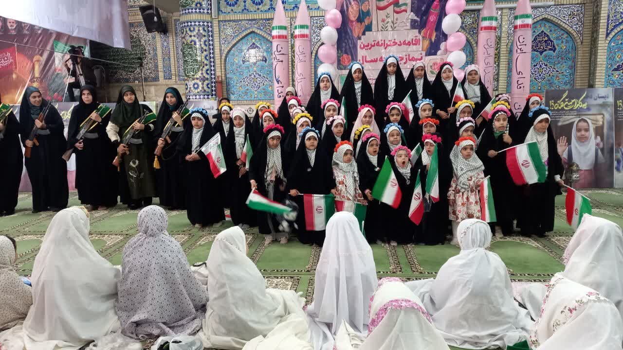 از کوچه‌های مسجد تا صحن مصلی؛ روایت نخستین نماز پرشکوه دختران مسجدی در شهرکرد