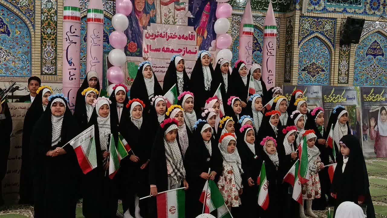 از کوچههای مسجد تا صحن مصلی؛ روایت نخستین نماز پرشکوه دختران مسجدی در شهرکرد