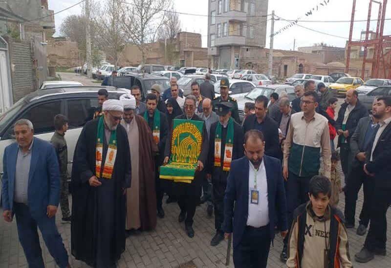 مسجد جامع شهر باروق میزبان خادمان رضوی