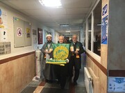 عطر حرم رضوی در بیمارستان امام(ره) کوهدشت پیچید