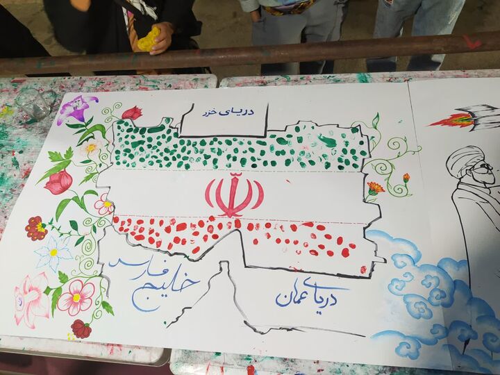 هنر، سلاحِ برّانِ «خون‌خواهی»؛ وقتی بومِ نقاشی در سنگر مسجد به خروش می‌آید