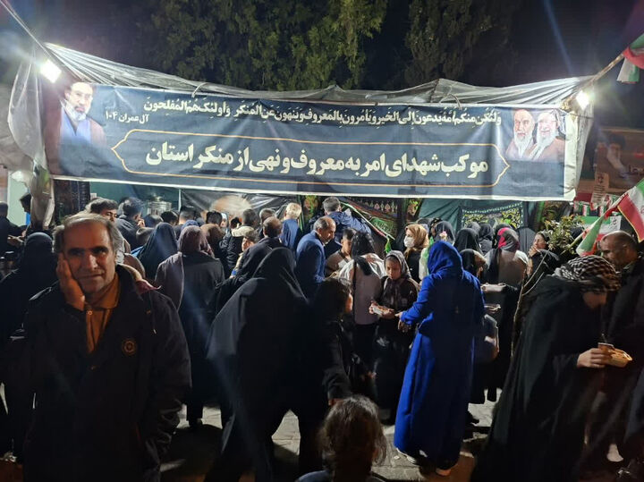 حرکت های جهادی و ماندگار موکب شهدای امر به معروف در راستای ایجاد همبستگی عمومی و فرهنگ خدمت بی‌منت در جامعه