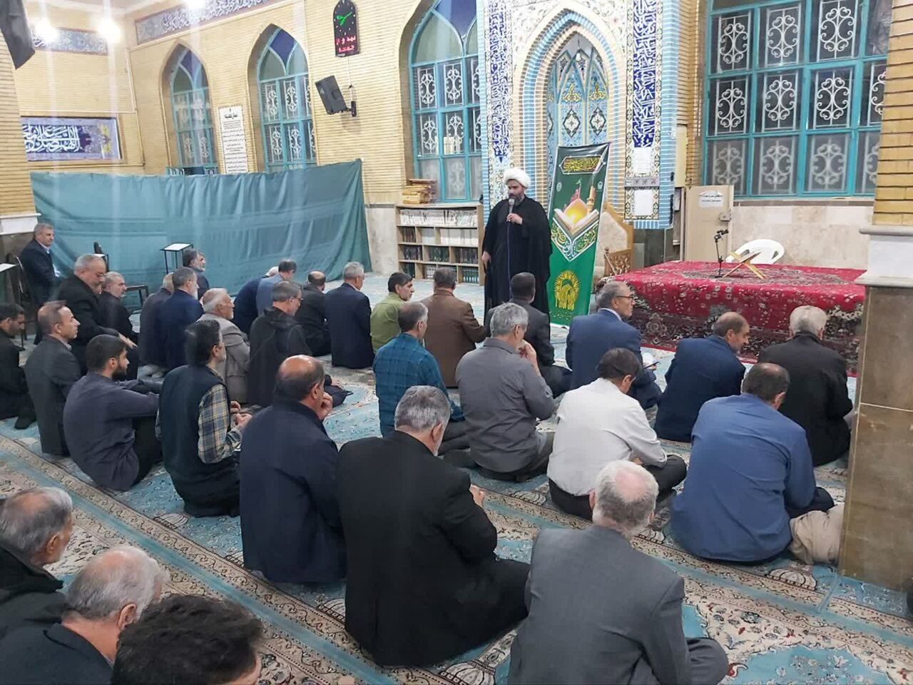 محفل «کرسی تلاوت رضوی» در کرمانشاه طنین‌انداز شد