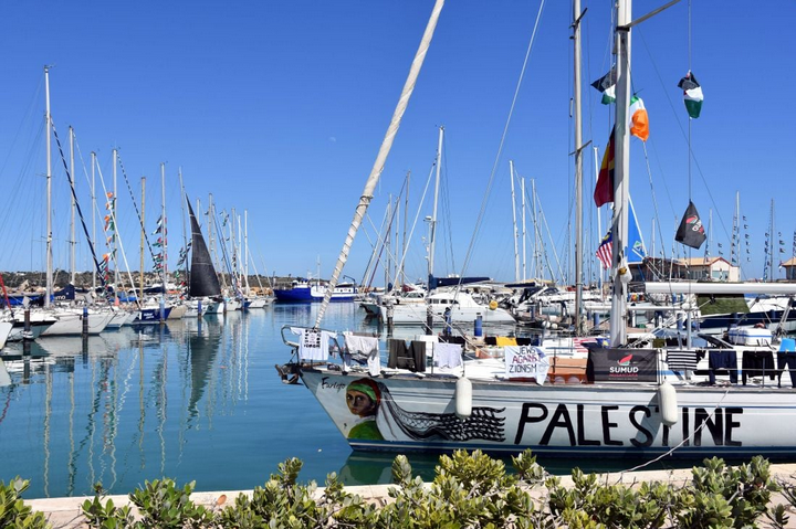 «ناوگان جهانی صمود» آماده حرکت از ایتالیا به سمت غزه می‌شود+ عکس