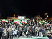 شکوه اتحاد و همدلی مردم شهرهای لاهرود و آلنی در سنگر انقلاب