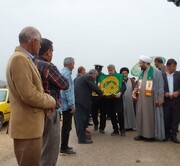 حضور کاروان «زیر سایه خورشید» در لنده