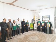 عطر حرم رضوی در خانه شهیدان ایلامی پیچید