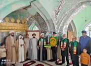 آغاز سفر خادمان حرم امام رضا(ع) به دیار «دست‌عباس»