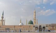 حضور زائران ایرانی در حرم نبوی