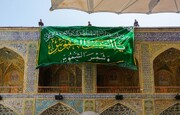 آذین بندی آستان مطهر امام علی(ع) به مناسبت میلاد شمس الشموس امام رضا(ع)