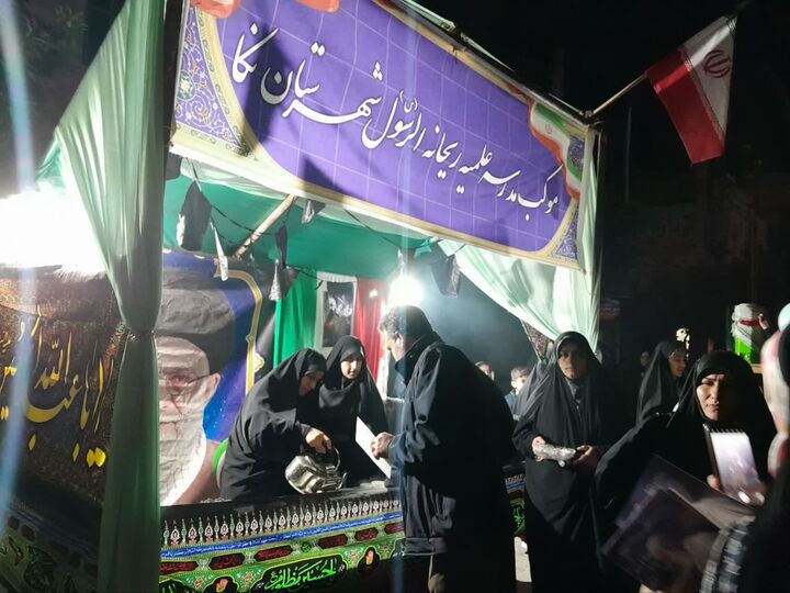 خواهران طلبه نکا، خادمان کوچکِ شب‌های بزرگِ همبستگی