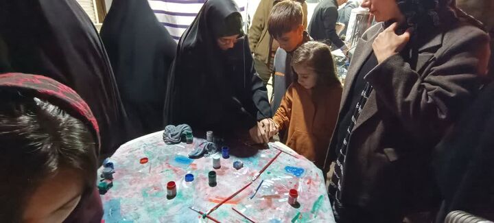 برپایی موکب «دختران امام رضا(ع)» در کانون تخصصی خواهران گل نرگس