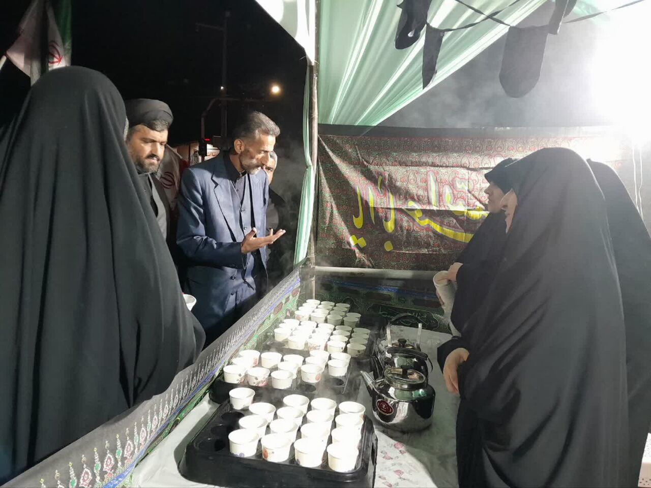 خواهران طلبه نکا، خادمان کوچکِ شبهای بزرگِ همبستگی