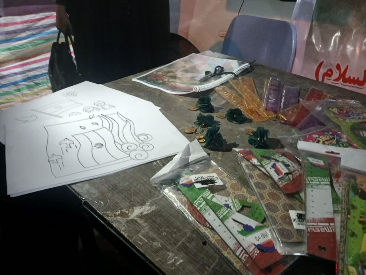 برپایی موکب «دختران امام رضا(ع)» در کانون تخصصی خواهران گل نرگس