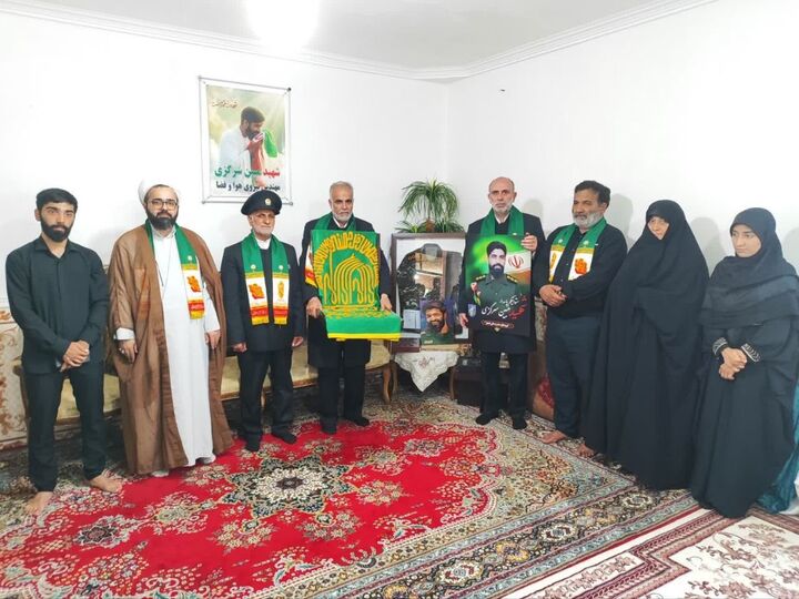 خانه شهید پای لانچر در سیستان میزبان عطر قدم‌های خادمان رضوی شد